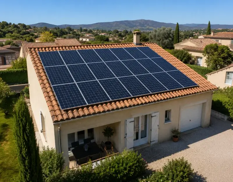 Prime à l'autoconsommation panneaux solaires Pompaire — aide financière de l'État